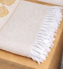Set Of 2 Yellow Cotton Bath Towels