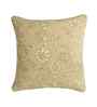 Set Of 2 Yellow Tnt Fancy Yarn Textured Cushion Covers