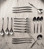 Set of 20 Stainless Steel Silver Cutlery Set