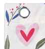Multicolor Cotton Floral 5ft Window Curtains (3 Pcs)