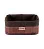 Set Of 3 Brown Bamboo Bathroom Vanity Organiser