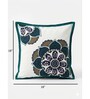 Set of 3 Elegant Damask Throw Cushion Covers (18x18)