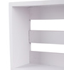 Set of 3 Engineered Wood White Colour Wall Shelf