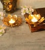 Set of 5 Flower Shape Tealight Holders