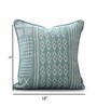Set of 3 Geometric Tribal Print Throw Cushion Covers (18x18)