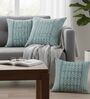 Set of 3 Geometric Tribal Print Throw Cushion Covers (18x18)