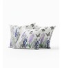 Set of 3 Hand-Sketched Floral & Butterfly Throw Cushion Covers (18x18)
