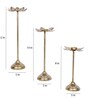 Set Of 3 Kamal Cut Detachable Tealight Holders