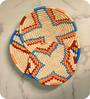Set Of 3 Natural Sabai Grass Muted Mirage  Wall Plate