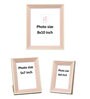 Set Of Hilton 3 Pink Wood Collage Photo Frame
