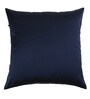 Blue Striped Silk 16 x 16 Inches Cushion Covers (Set of 3)