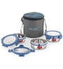 Set of 3 Stainless Steel Lunch Box with Verticle Bag