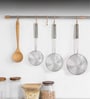 Set of 3 Stainless Steel Strainer Skimmer Ladle