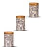 Set of 3 The Pantry Luxe Ceramic and Wooden Jar Containers