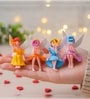 Set of 4 Fairies with Love Miniatures Valentine Gift