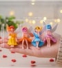 Set of 4 Fairies with Love Miniatures Valentine Gift