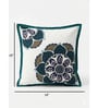 Set of 4 Elegant Damask Throw Cushion Covers (18x18)