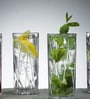Set of 4 Modern Long Drink Tumbler
