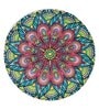 Set of 4 Pure Cotton Geometric Print Digitally Printed Table Runners