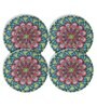 Set of 4 Pure Cotton Geometric Print Digitally Printed Table Runners