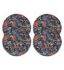 Set of 4 Pure Cotton Geometric Print Digitally Printed Table Runners