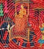 Set of 4 Pure Cotton Geometric Print Digitally Printed Table Runners