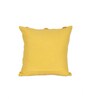 Set of 4 Sunny Yellow Tufted Throw Cushion Covers (18x18)