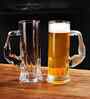 Set of 4 Transparent Crystal Lead Free Glass 450ml Cocktail Beer Mugs
