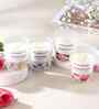 Set Of 4 White Wax Multi Fragrance Scented Tea Light Candles For Home D cor