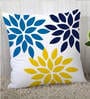 Multicolor Abstract Cotton 16 x 16 Inches Cushion Covers (Set of 5)