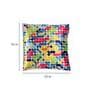 Multicolor Velvet Geometric 16x16 inches Cushion Cover (5Pc)