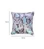 Purple Velvet Abstract 16x16 inches Cushion Cover (5Pc)