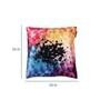Multicolour Velvet Geometric 16x16 inches Cushion Cover (5Pc)