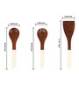 Set of 5 Acacia Wood Serving Spoons