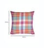 Multicolor Cotton Geometric 16X16 Inches Cushion Covers (Set Of 5)