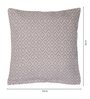 Set of 5 Geometric Cotton Purple Cushion Covers 16*16 Inches