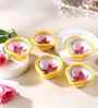 Set Of 5 Multicolor Ceramic Handcrafted Printed Mitti Diya Gifting Set