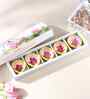 Set Of 5 Multicolor Ceramic Handcrafted Printed Mitti Diya Gifting Set