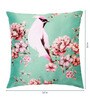 Printed Dupion Silk Blue 16x16 Inch Cushion Covers