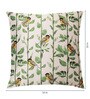 Printed Dupion Silk Blue 16x16 Inch Cushion Covers
