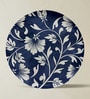 Set of 5 Royal Blue Geometric Metallic Wall Plates
