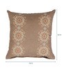 Cotton Plain Solid 16X16 Inches Cushion Covers (Set Of 5)