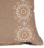 Cotton Plain Solid 16X16 Inches Cushion Covers (Set Of 5)
