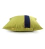 Green Striped Silk 16 x 16 Inches Cushion Covers (Set of 5)