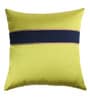 Green Striped Silk 16 x 16 Inches Cushion Covers (Set of 5)