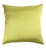 Green Striped Silk 16 x 16 Inches Cushion Covers (Set of 5)