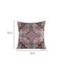 Multicolour Polyester Ethnic Motif 16x16 inches Cushion Cover (5Pc)