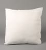 White Polyester Filled 24X24 Inches Cushion Inserts (Set Of 5)