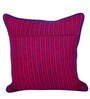 Pink Floral Cotton 12 x 12 Inches Cushion Covers (Set of 5)