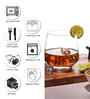 Set of 6 Barel Shaped Water juice Glass